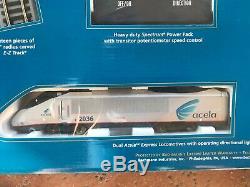 Bachmann Acela Express Amtrak HO Scale Spectrum Electric Train Set #01202 with Box