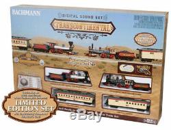 Bachmann Limited Edition HO Scale Transcontinental Train Set with Digital Sound