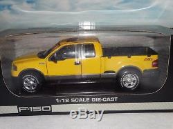 Beanstalk 2004 Ford F-150 4x4 Pickup Truck Off-Road 118 Scale Diecast Model