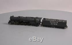 Broadway Limited 046 HO Scale ATSF 4-8-4 Steam Locomotive #3755 withDCC, Sound LN