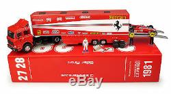 Brumm TS01 Ferrari 126CK Monaco GP 1981 Transporter Set 1/43 Scale