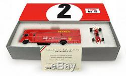 Brumm TS04 Ferrari 312B Italian GP 1970 F1 Race Transporter Set 1/43 Scale