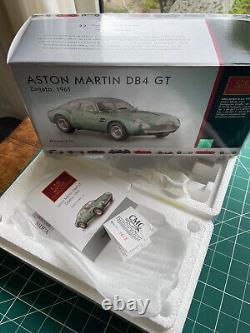 CMC M132 ASTON MARTIN DB4 GT ZAGATO 1961 EXIB 118 scale Limited Edition