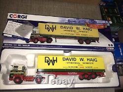 CORGI, CC15308 150 scale, SCANIA, 141, DAVID W HAIG. LIMITED EDITION, New