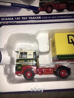 CORGI, CC15308 150 scale, SCANIA, 141, DAVID W HAIG. LIMITED EDITION, New