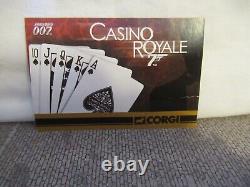 CORGI JAMES BOND CASINO ROYALE SET SCALE 136 CC99194 Ltd. Ed. No. 1 & SIGNED