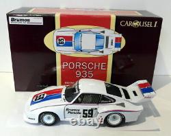 Carousel 1 1/18 scale Diecast 5101 Porsche 935 Brumos Racing 1979 IMSA GT