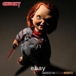 Child's Play 2 Sneering Chucky Talking 15 Mega-Scale Doll Mezco Official