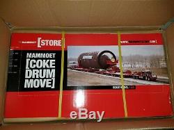 Coke Drum Move Kenworth Western Star Mammoet WSI 150 Scale Model #410044 New