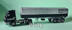 Conrad Steyr Tractor Unit & Trailer, Boxed, 150 Scale Diecast Promotional, Rare