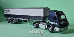 Conrad Steyr Tractor Unit & Trailer, Boxed, 150 Scale Diecast Promotional, Rare
