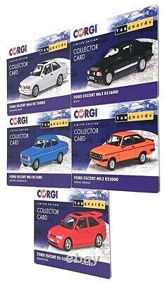 Corgi 1/43 Scale Diecast VC01501 Ultimate Ford Escort RS Collection
