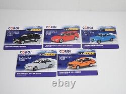 Corgi Vanguards, Vc01501 `ultimate Ford Escort Rs Collection`. 143 Scale, New
