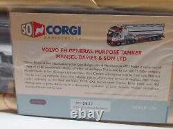 Corgi Volvo Fh Tanker Mansel Davies 1/50 Scale Model Lorry An14001