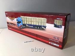 Corgi cc13735 Scania R + flatbed + strawload G Anderson & son 1/50 scale (used)