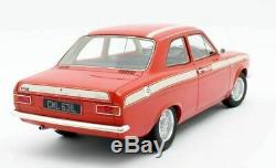 Cult Scale Models Ford Escort Mk1 Mexico Red With White Stripes 118 Scale
