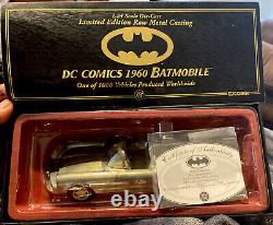 DC Comics 124 Scale Corgi 1960 Batmobile Limited Edition Raw Metal Casting NEW