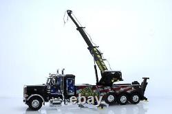 DCP Peterbilt 389 Rotator Wrecker Tow Truck USA Flag 164 Scale Diecast Model