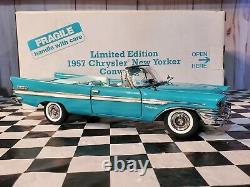Danbury Mint 1957 Chrysler New Yorker 124 Scale Diecast Limited Edition Car