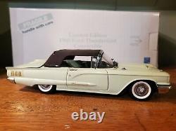 Danbury Mint 1960 Ford Thunderbird Convertible 124 Scale Diecast Limited Car