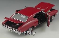 Danbury Mint 1968 Chevy Chevelle SS 396 Coupe 124 Scale Diecast Model Car Red