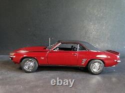 Danbury Mint 1969 Chevy Camaro SS Coupe Limited Edition 124 Scale Diecast Car