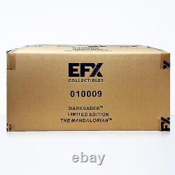 EFX Star Wars The Mandalorian Darksaber 11 Scale Limited Edition Prop Replica