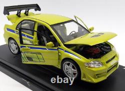 Ertl 1/18 Scale 36973 Fast & Furious 2002 Mitsubishi Lancer Evolution VII