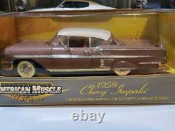Ertl 1958 Chevy Impala 118 Scale Diecast'58 Model Car Memories Limited Edition