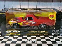 Ertl American Muscle 1970 Chevy El Camino 118 Scale Diecast Car Limited Edition