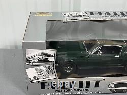 Ertl American Muscle Bullitt Limited Edition 118 Scale Green 1968 Ford Mustang