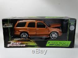 Ertl American Muscle Fast And Furious 2000 Cadillac Escalade 118 Scale Diecast