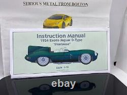 Exoto Xs Rlg89006 1958 Jaguar D Type Short Nose #38 Jim Clark L/e 118 Scale