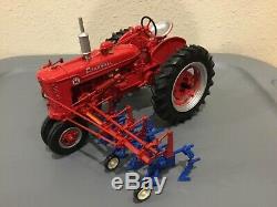 Farmall Super M & Cultivator Toy Tractor CUSTOM, CASEIH, 1/16 Scale Ertl