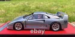 Ferrari f40 1/18 Scale Ltd To 50 Pieces. Mounted On Custom Base