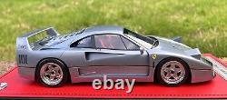 Ferrari f40 1/18 Scale Ltd To 50 Pieces. Mounted On Custom Base