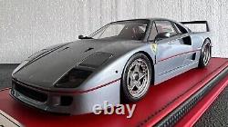 Ferrari f40 1/18 Scale Ltd To 50 Pieces. Mounted On Custom Base