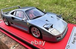 Ferrari f40 1/18 Scale Ltd To 50 Pieces. Mounted On Custom Base