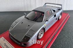 Ferrari f40 1/18 Scale Ltd To 50 Pieces. Mounted On Custom Base