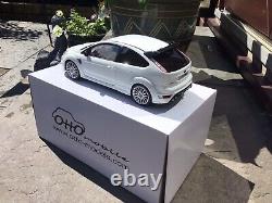 Ford Focus Rs Mk2 White 2009 2-dr 118 Scale By Otto Very Rare Model Ot977 2022
