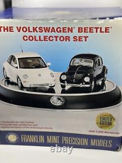 Franklin Mint 1/24 scale Volkswagen Beetle Collector SET Limited Edition Rare