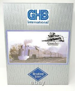 GHB International HO Scale Crusader Train Set Reading Lines DCC & Sound NEW NIB