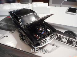 GMP Custom 1968 Ford Mustang GT Fastback Black 124 Scale Diecast #86 of 350