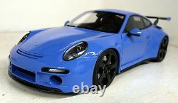 GT Spirit 1/18 Scale GT113 RUF RTR Porsche 911 991 Blue Resin cast model car