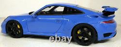 GT Spirit 1/18 Scale GT113 RUF RTR Porsche 911 991 Blue Resin cast model car