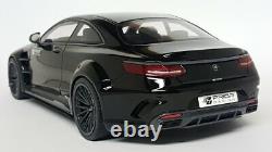 GT Spirit 1/18 Scale Prior Design Mercedes Benz S Class Coupe AMG Black Car
