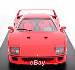 GT Spirit 1987 Ferrari F40 Red with Display Case in Massive 1/8 Scale