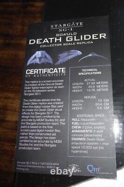 Gensen Figure Stargate SG-1 Goa'uld Death Glider Limited Edition Scale Replica