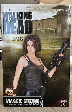 Gentle Giant The Walking Dead Limited Edition Maggie Green 1/4 Scale Statue