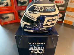 George Russell 1/2 Scale F1 Williams 750GP Anniversary Limited Edition F1 Helmet